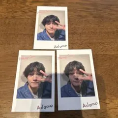 Aぇ! group 佐野晶哉Chameleon早期予約特典 チェキ風カード