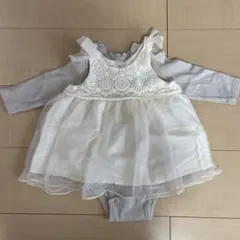 Petit main チュニックとロンパースセット 80size