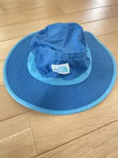 THE NORTH FACE アウトドア帽子 青　キッズ