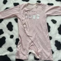 ピンク　６０-70ロンパース