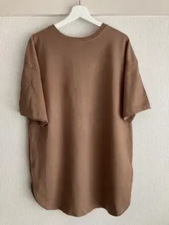 【GU】 ブラウン カットソー 半袖