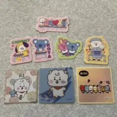 BT21 TinyTan ステッカー 8枚セット