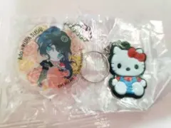 キティ／Ado x くら寿司 アクリルチャームキーホルダー2点セット♡