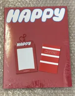 新品未開封！BTS ジン アルバム ハッピー ウィバース トレカケース　赤セット