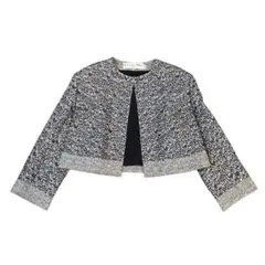 【Christian Dior】極美品！スパンコールジャケット　シルクのサムネイル