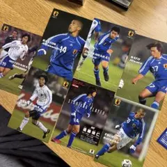日本代表 サッカートレーディングカードセット