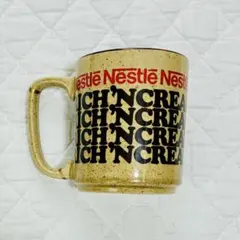 ★金継ぎ有②★ネスレの古いマグカップ★ユーズド品★送料込★中古★レトロ★USA★