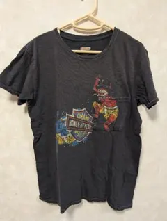 KAPITAL ダークグレー Tシャツ M　ビンテージ加工のサムネイル