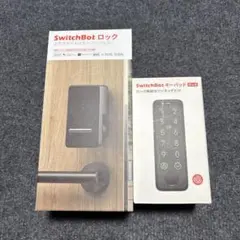 SwitchBot スマートロック 指紋認証キーパッド セット