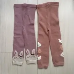 【未使用】西松屋　レギンス　90