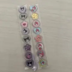 未開封 おすそ分け おはじきシール サンリオ マイメロ クロミ