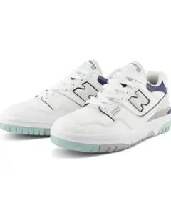 新品タグ付き☆New Balance☆550☆ホワイト/ネイビー☆ニューバランス