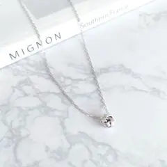 【New】デザイン ボール ネックレス ハンドメイド シルバー チェーン