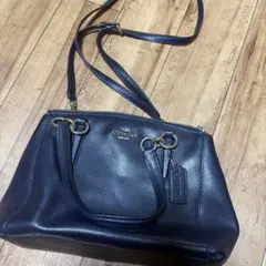 COACH ショルダーバッグ ネイビー