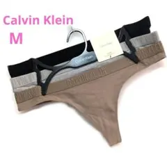 【新品】Calvin Klein Tバックショーツ USMサイズ 3枚セット