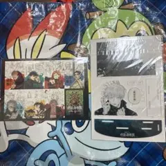 呪術廻戦展　入場特典　五条悟　無量空処　アクリルスタンド　ステッカーセット