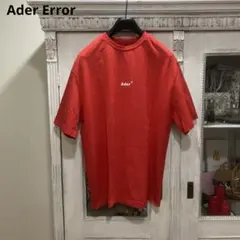 Ader error アーダーエラー Tシャツ 3 レッド オーバーサイズのサムネイル