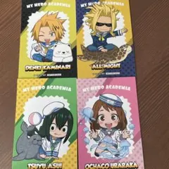 僕のヒーローアカデミア キャラクターカードセット　シーパラ