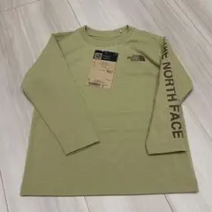 【新品未使用】THE NORTH FACE 長袖Tシャツ 110 カーキ