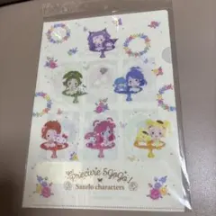 Yes！プリキュア5GoGo！×サンリオキャラクターズ⭐︎クリアファイル