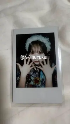 FRUITS ZIPPER 松本かれん 生誕プリントチェキ - メルカリ