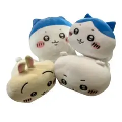 ちいかわ　だららん BIG ぬいぐるみ　ハチワレ　うさぎ　まとめ　4体　セット