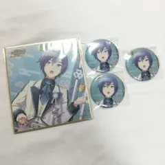 プロセカ ミニ色紙 54A グリッター缶バッジ vol.51A KAITO