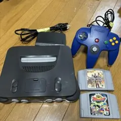 【ジャンク品】NINTENDO64 本体 コントローラーゲーム付き