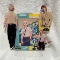 BTS Jimin ジミン MUSE ポストカードスタンド ポストカード5枚付き