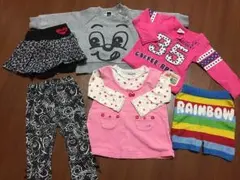 80センチ 秋冬服 11枚まとめ売り 女の子 ミキハウス CYRILLUS