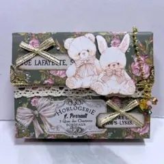 ニナ様専用　蛇腹ファイル おすそ分け ハンドメイド チェーン付き343番