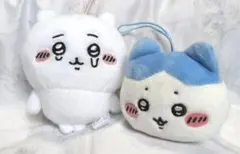 ちいかわいろんな泣き顔　ちいかわねそべりマスコット　ハチワレ　2点