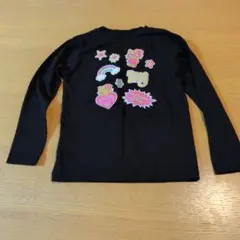 しまむら　HELLO KITTY 長袖Tシャツ ブラック