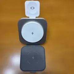 3in1 MagSafe ワイヤレス充電器　折りたたみ式　コンパクト