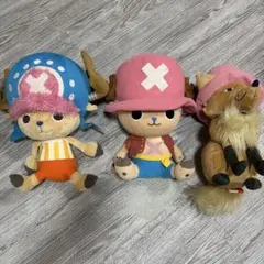 ONE PIECE ワンピース チョッパー 偽チョッパー ぬいぐるみ3体セット