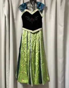 アナと雪の女王 アナ ドレス コスチューム レディース アナ コスプレ衣装 M