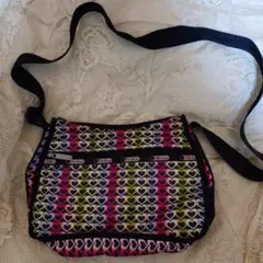 LeSportsac ハート柄 ショルダーバッグ