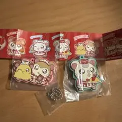 とっとこハム太郎 ラバーマスコット2 こうしくん　マフラーちゃん&ちび丸ちゃん