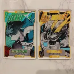 僕のヒーローアカデミア 緑谷出久 オールマイト ステータスカード