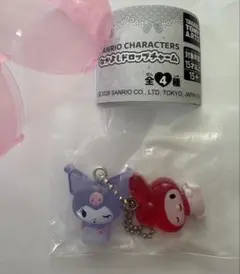 サンリオキャラクターズ　なかよしドロップチャーム　マイメロディ×クロミ