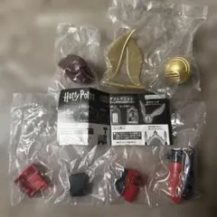 ハリーポッターミニチュアコレクション 金のスニッチ ホグワーツ特急 賢者の石