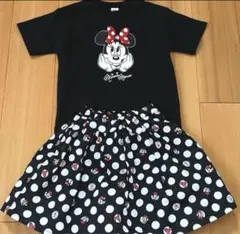 【2点セット】littc Tシャツ&モノトーンリボンスカート