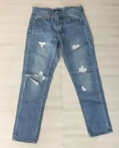 INGNI ボーイフレンドダメージデニム Sサイズ