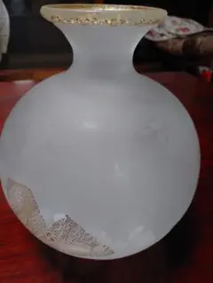 【岩田糸子】硝子 花瓶 フラワーベース 作家もの 最上位作 岩田糸子】硝子 花瓶 フラワーベース 作家もの 最上位作
