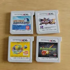 ニンテンドー3DS ソフト 4本セット　中古品　匿名配送