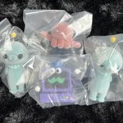 教育番組　タマ　パウル　はかせ　通常　しょんぼり　フロッキー　フィギュア　セット