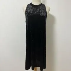 美品❉ ラルフローレン ペイズリーホルターネックベロアワンピース ドレス 美品❉ ラルフローレン ペイズリーホルターネックベロアワンピース