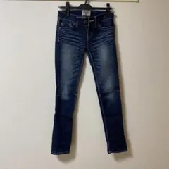 MOUSSY ダークブルー スキニーデニム