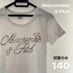 ★試着のみ　美品★ アバクロ　ビンテージ　Tシャツ　XS 140  ホワイト