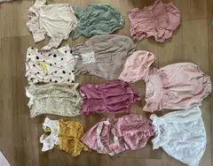 SHEIN ロンパース 女の子　まとめて11点のサムネイル